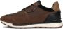 PME Legend Aircobra Sneakers Leren Sneaker Heren Cognac - Thumbnail 2