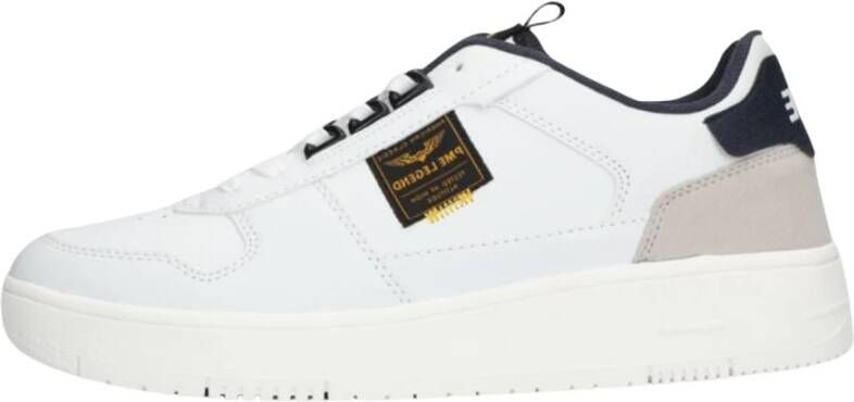 PME Legend Lage sneakers Gobbler wit leer White Heren