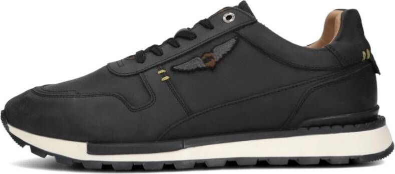 PME Legend Zwarte Lage Sneakers Aircobra Black Heren