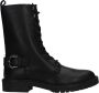 PS Poelman Veterboot Vrouwen Zwart - Thumbnail 2