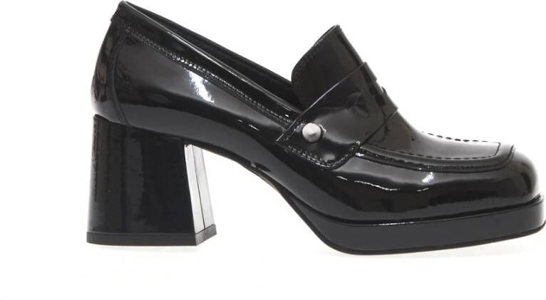 Poesie Veneziane 70mm Lakleren Mocassin Black Dames