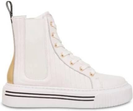 Pollini Array Hoge Sneakers White Dames