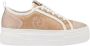 Pollini Lage Sneakers Beige Dames - Thumbnail 3