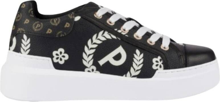 Pollini Lage Sneakers Black Dames