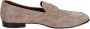 Pollini Suede Loafers voor Mannen Brown Heren - Thumbnail 1