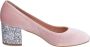 Pollini Velvet Damesschoenen Pink Dames - Thumbnail 1