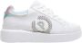 Pollini Witte Leren Sneakers White Dames - Thumbnail 1