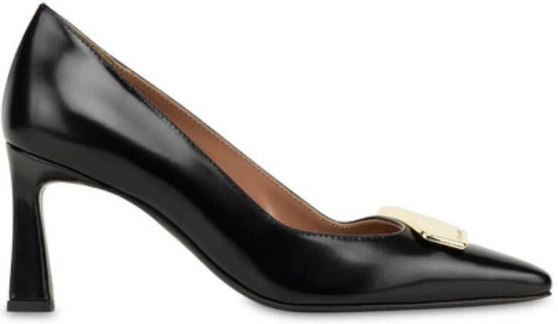 Pollini Zwarte hakken schoenen Black Dames