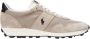 Polo Ralph Lauren Beige Sportieve Textiel Sneakers voor Heren Beige Heren - Thumbnail 1