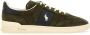 Polo Ralph Lauren Bosgroene Suède Herensneakers Green Heren - Thumbnail 1