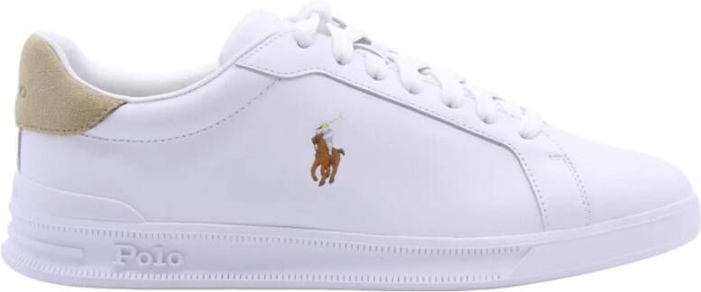 Polo Ralph Lauren Casual Style Sneakers voor Mannen White Heren