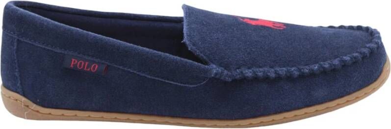 Polo Ralph Lauren Comfortabele Melfi Pantoffels Blue Heren