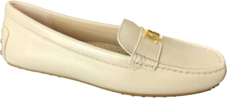 Polo Ralph Lauren Driver Moccasins voor vrouwen Beige Dames