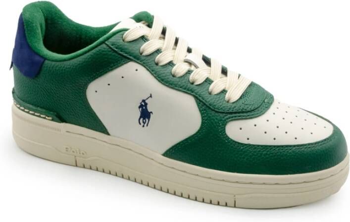 POLO RALPH LAUREN Ralph Lauren Lage Sneakers Heren Masters Crt Maat: 39 Materiaal: Leer Kleur: Wit