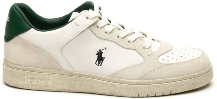 Polo Ralph Lauren Groene Sneakers voor Mannen Green Heren