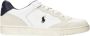 Polo Ralph Lauren Leren Court Sneakers White Heren - Thumbnail 5