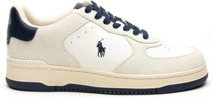 Polo Ralph Lauren Masters CRT Lage Top Sneakers White