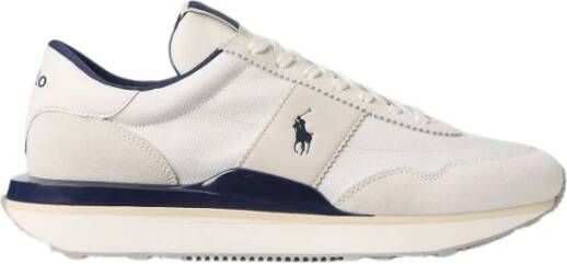 Polo Ralph Lauren Leren sneakers met logostitching model 'TRAIN'