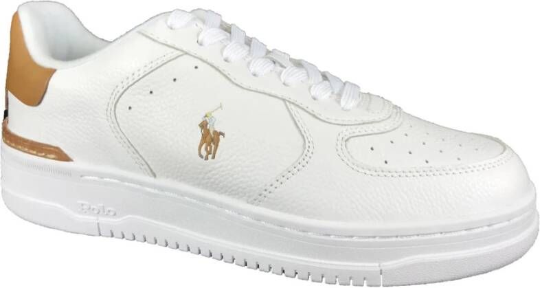 Polo Ralph Lauren Premium CRT Sneakers voor Mannen White Heren