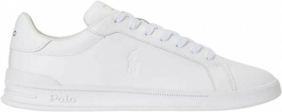 Lauren Ralph Lauren Sneakers van leer met reliëflogo