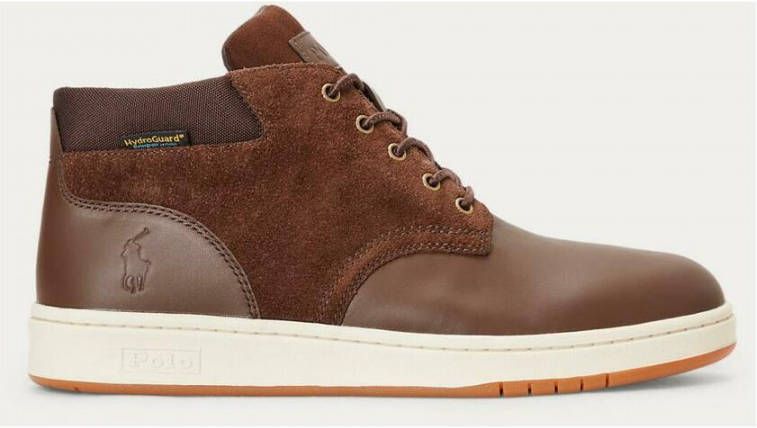 Ralph Lauren Stijlvolle Heren Sneaker Boot Brown Heren