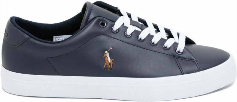 Ralph Lauren Blauwe casual sneakers met lage profiel voor heren Blue Heren