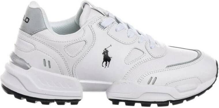 Polo Ralph Lauren Witte Casual Sneakers voor Mannen White Heren