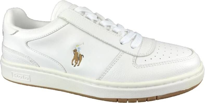 Polo Ralph Lauren Stijlvolle Court Sneakers White Heren