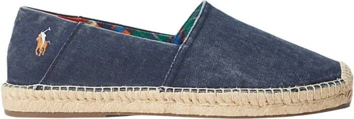 Polo Ralph Lauren Stijlvolle Espadrilles voor Zomeroutfits Blue Heren