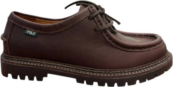 Polo Ralph Lauren Stijlvolle Scarpa Schoenen voor jou Brown Heren