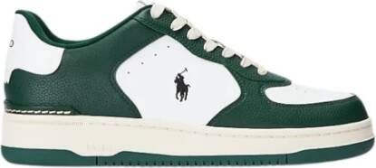 Polo Ralph Lauren Stijlvolle Sneakers voor Dagelijks Gebruik Green Heren