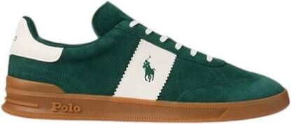 Polo Ralph Lauren Stijlvolle Sneakers voor Dagelijks Gebruik Green Heren