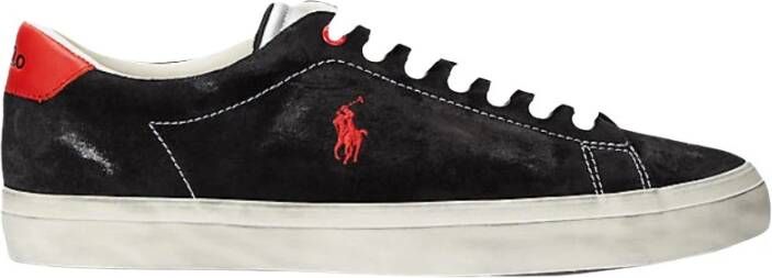 Polo Ralph Lauren Stijlvolle Sneakers voor Mannen en Vrouwen Gray Heren