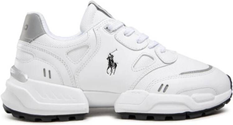 POLO RALPH LAUREN Ralph Lauren Lage Sneakers Heren Polo Jgr Maat: 45 Materiaal: Leer Kleur: Wit