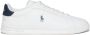 Polo Ralph Lauren Witte leren sneakers HRT CT II White Heren - Thumbnail 1