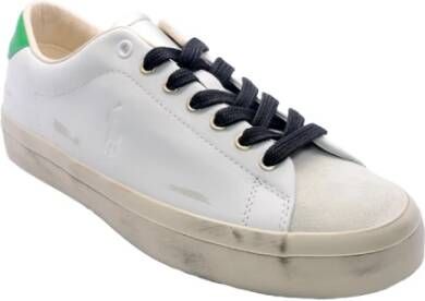 Polo Ralph Lauren Witte Leren Sneakers Longwood-SK-VLC Stijl White Heren