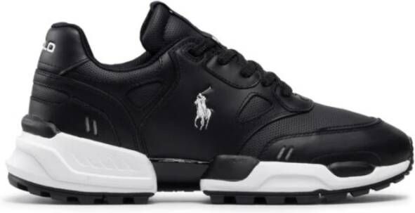 Polo Ralph Lauren Zwarte Casual Sneakers voor Mannen Black Heren