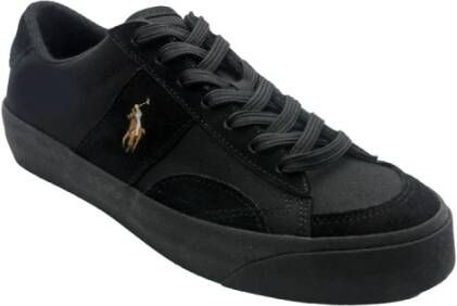 Polo Ralph Lauren Zwarte Heren Sayer Sport Sneakers Black Heren