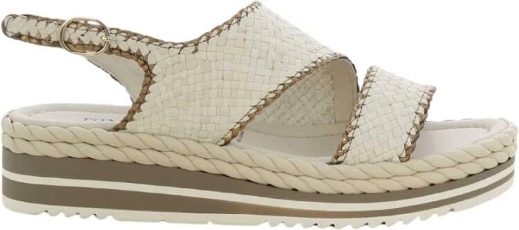 Pons Quintana Beige Milan Damesschoenen Beige Dames