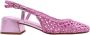 Pons Quintana Jazmin Slingback Hakken Pink Dames - Thumbnail 2