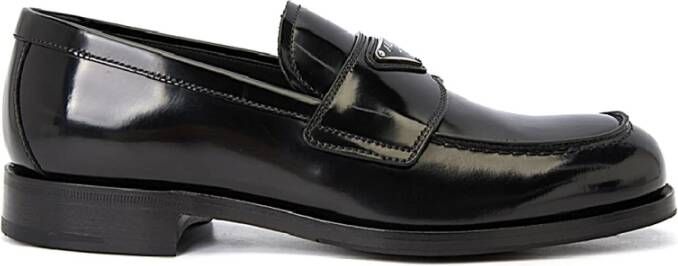 Prada Klassieke Instaploafer Schoen Black Heren