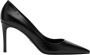 Prada Lage Hak Leren Pumps Black Dames - Thumbnail 1