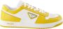 Prada Leren vetersneakers Yellow Heren - Thumbnail 7