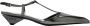 Prada Metallic Slingback Lage Hakken Black Dames - Thumbnail 1