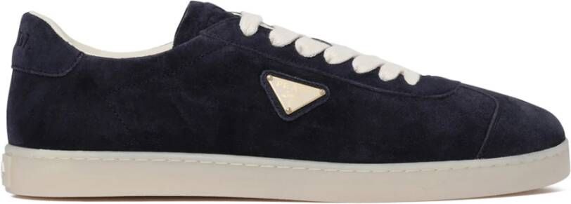 Prada Midnight Blue Lane Sneakers Blue Heren