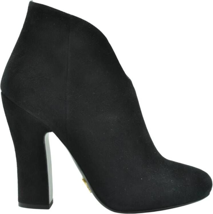 Prada Modieuze Booties Zwart Dames