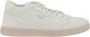 Prada Monogram Leren Sneakers met Platte Zool White Dames - Thumbnail 1