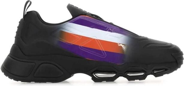 Prada Collision Cross Low-Top Sneakers