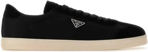 Prada Re Nylon And Suede Sneaker