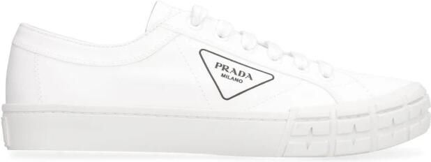 Prada Wheel Low-Top Sneakers